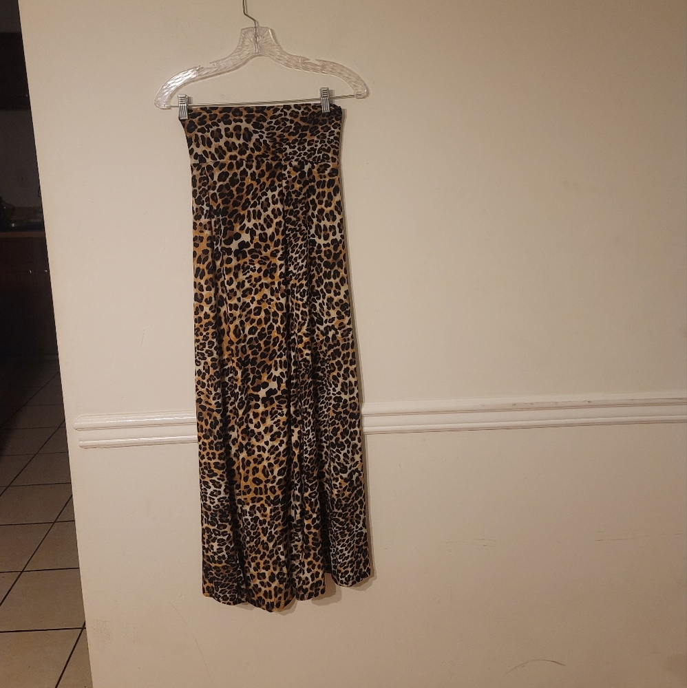 Cheetah Maxi Skirt 🌸